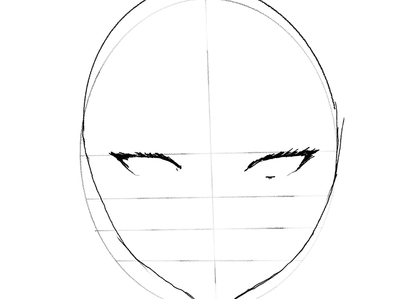 anime head drawing practice 25 07 21 by 21205Imran on DeviantArt