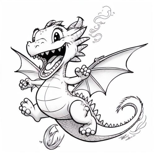 Dragon Coloring Pages Our 26 Free Dragons to Print and Color