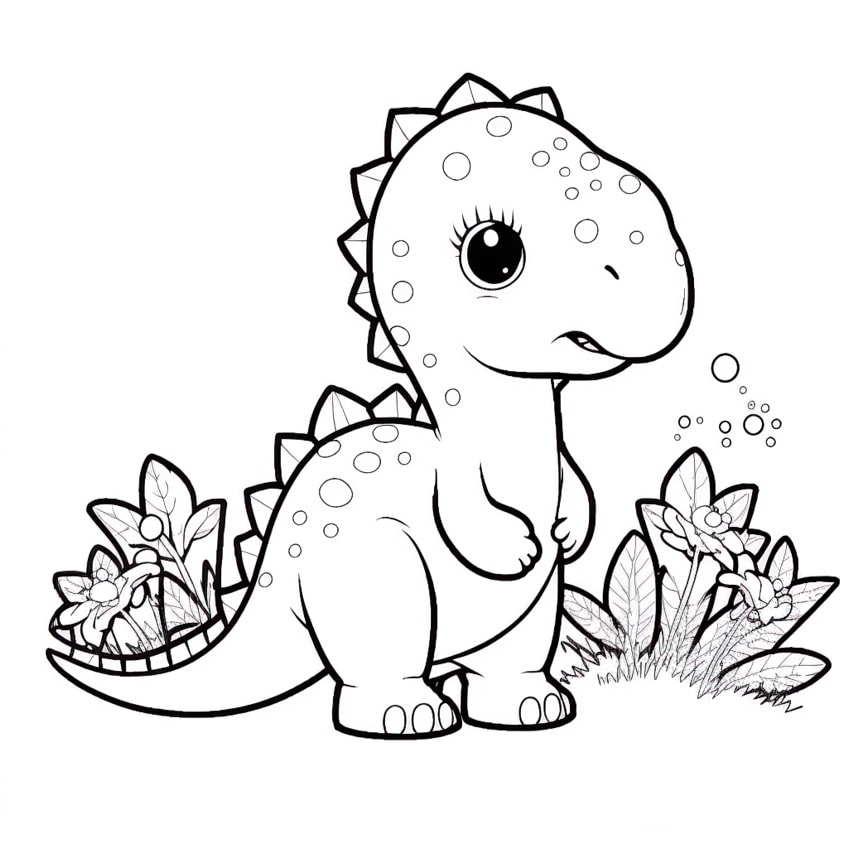 dinosaur coloring pages 07