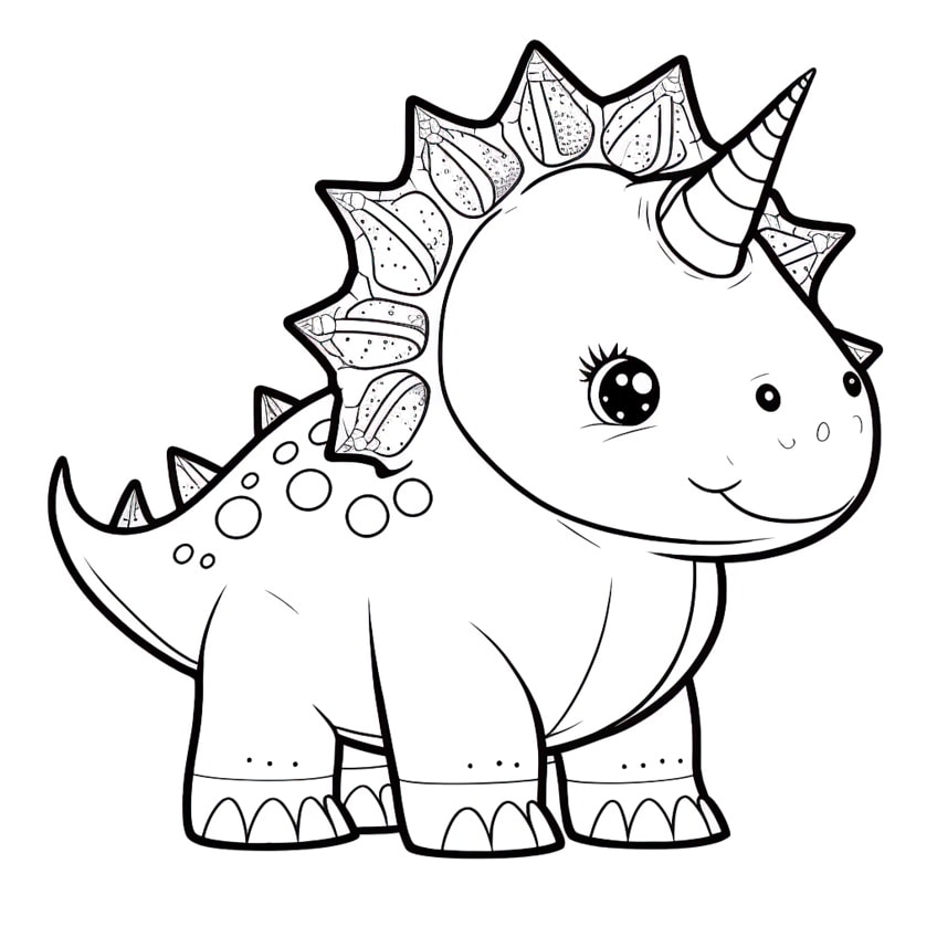 dinosaur coloring pages 08