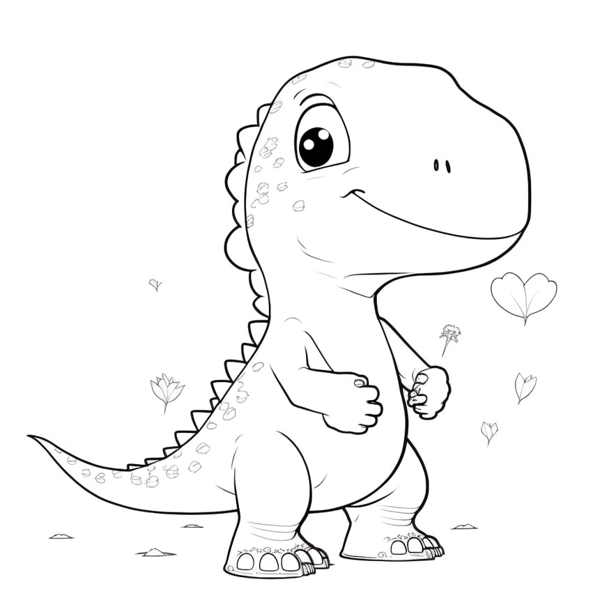 dinosaur coloring pages 09