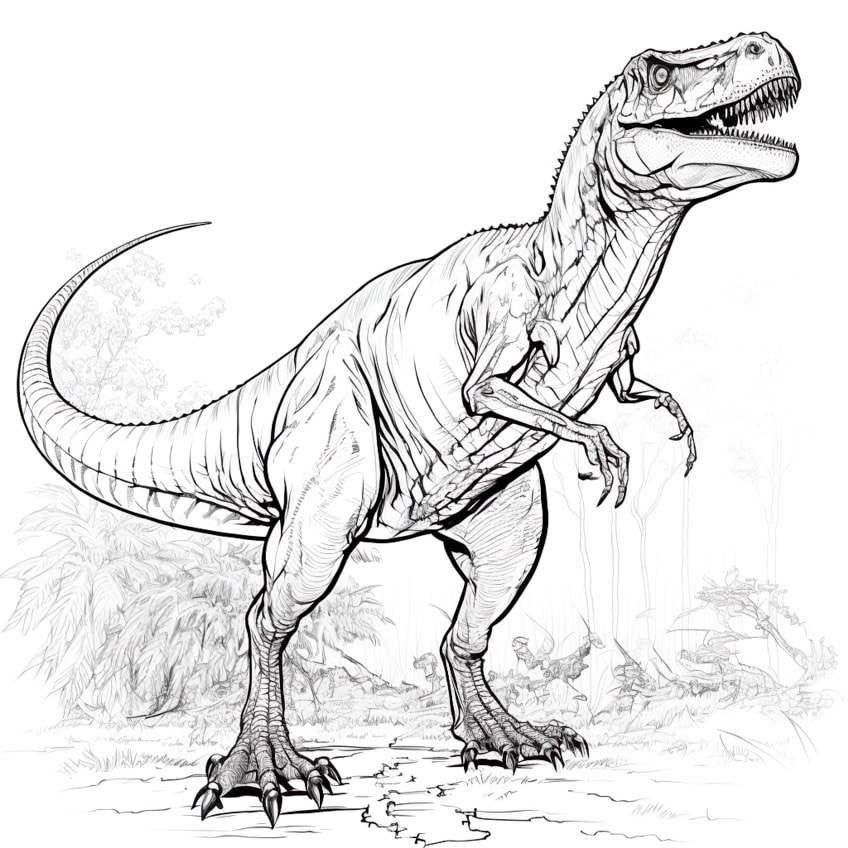 dinosaur coloring pages 11