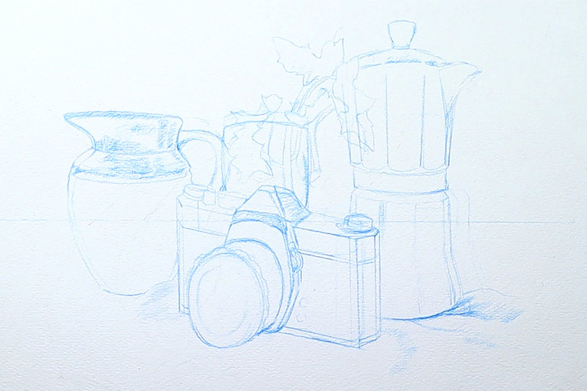 Easy Pencil Shading Drawings For Beginners  Still life drawing, Easy still  life drawing, Still life pencil shading