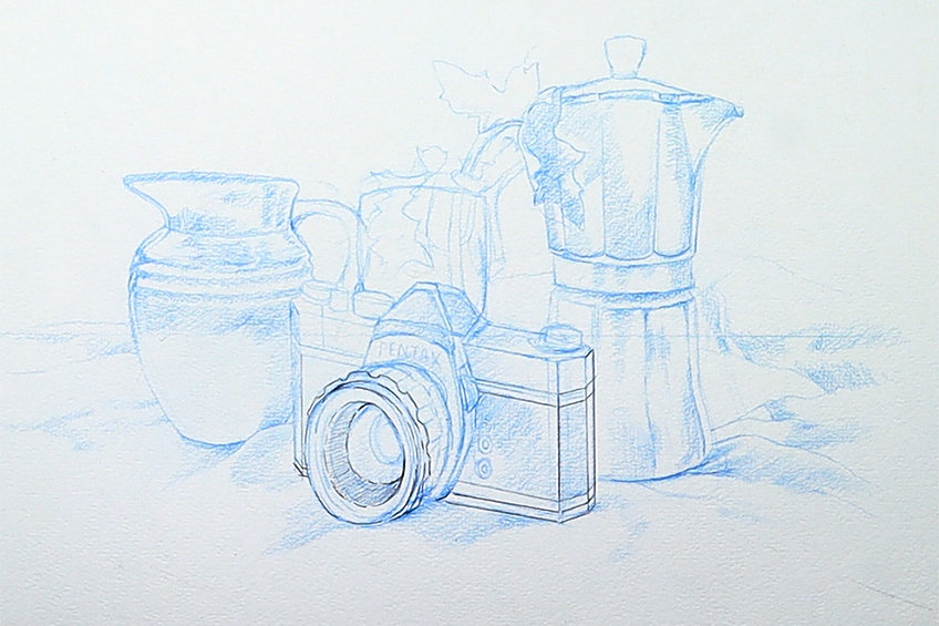 still life drawing ideas for beginners