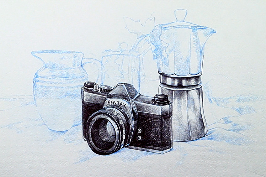 5,449 Still Life Pencil Sketch Images, Stock Photos & Vectors | Shutterstock