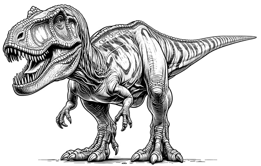 realistic dinosaur 10