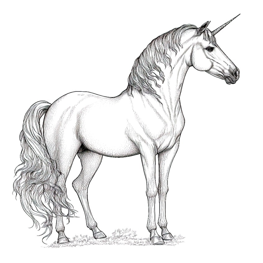unicorn coloring pages 05