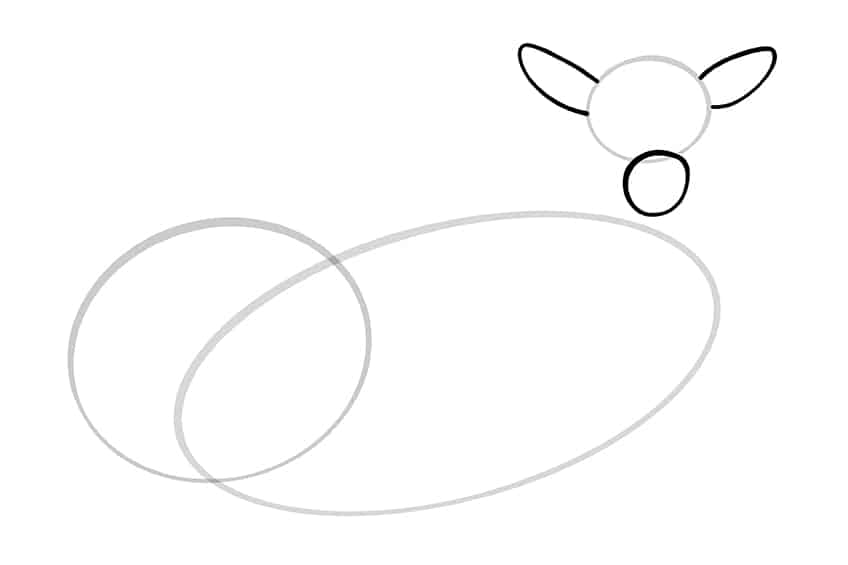 Deer Drawing 04