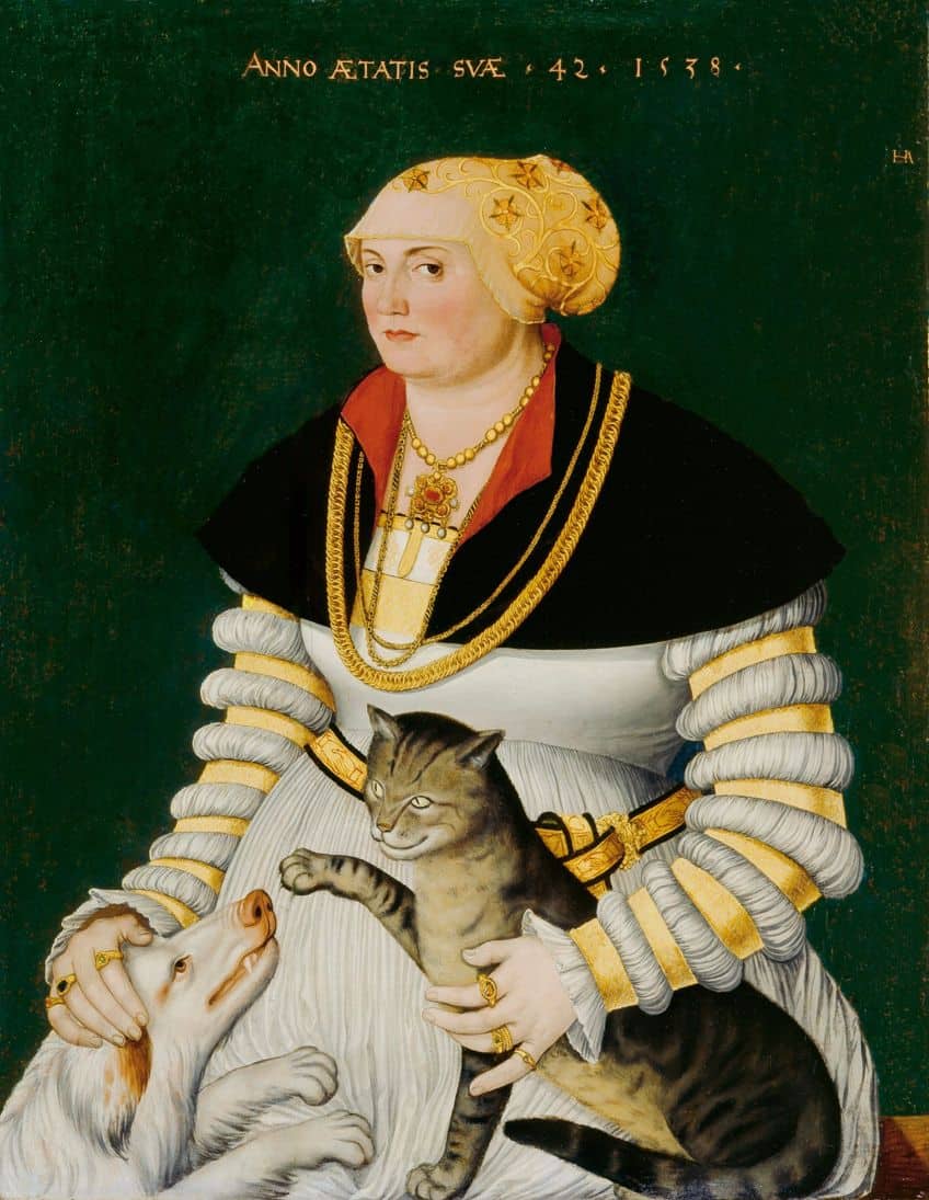Medieval Cat Paintings - Famous Renaissance Cat Paintings