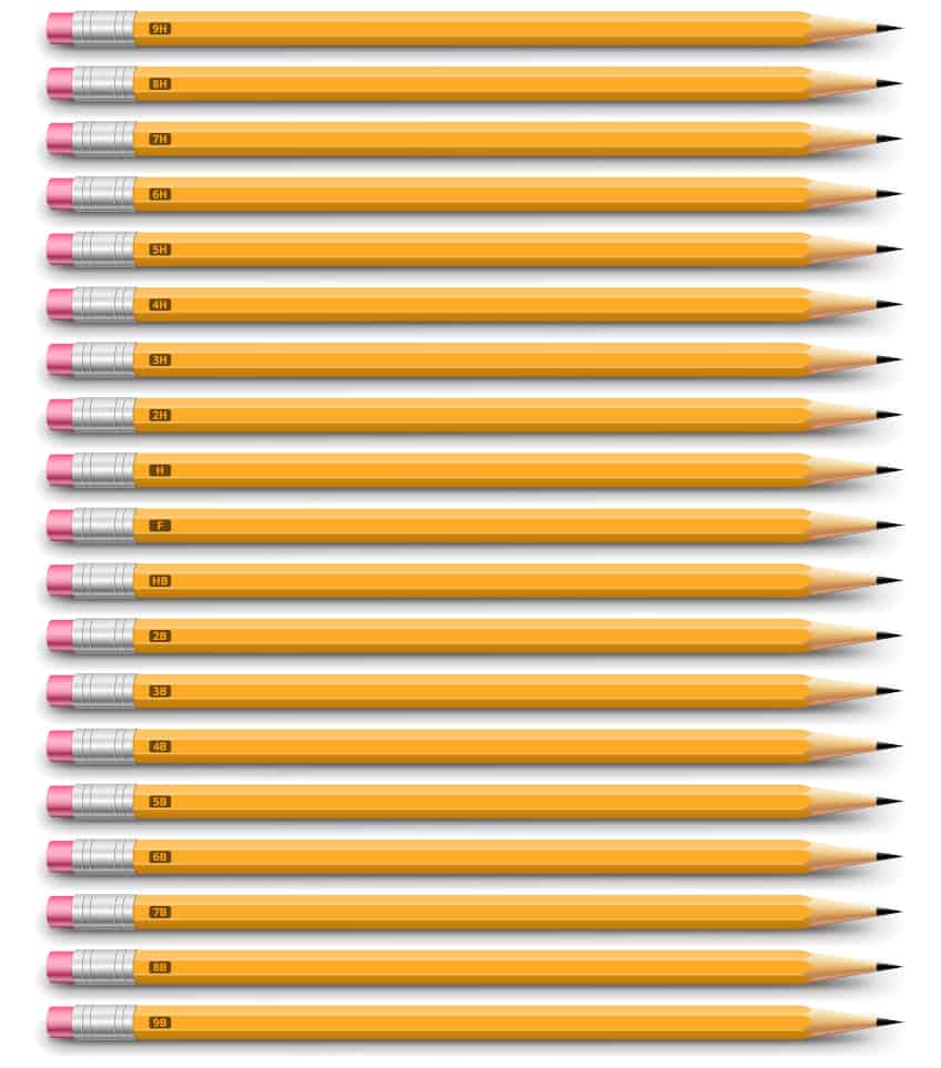 Graphite Pencil Degrees of Hardness Explained – Faber-Castell USA