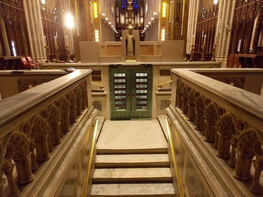 San Patricio Church Interior