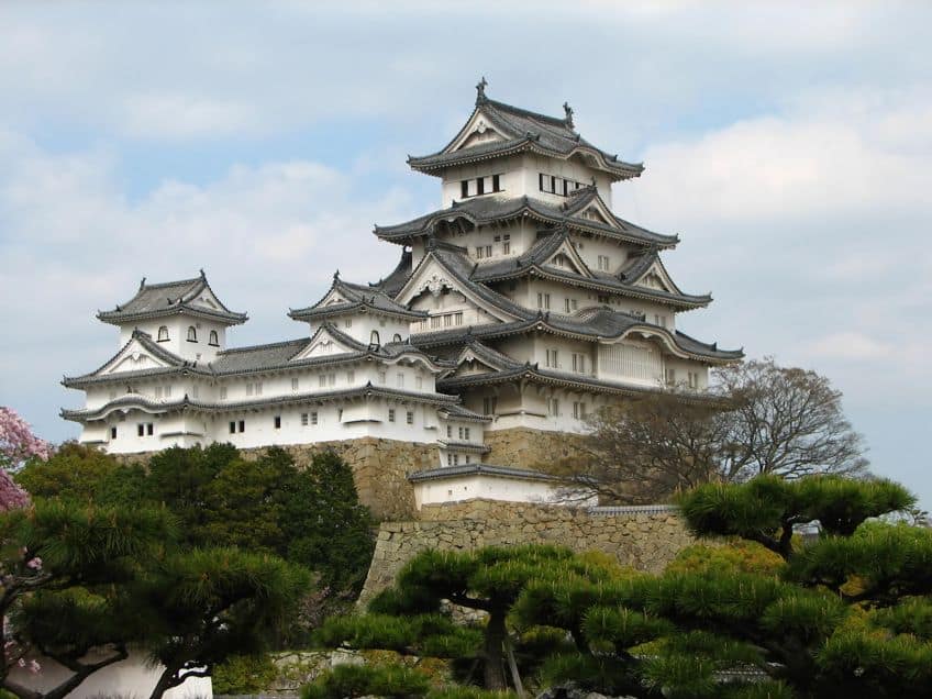 The Himeji Structure with Moats