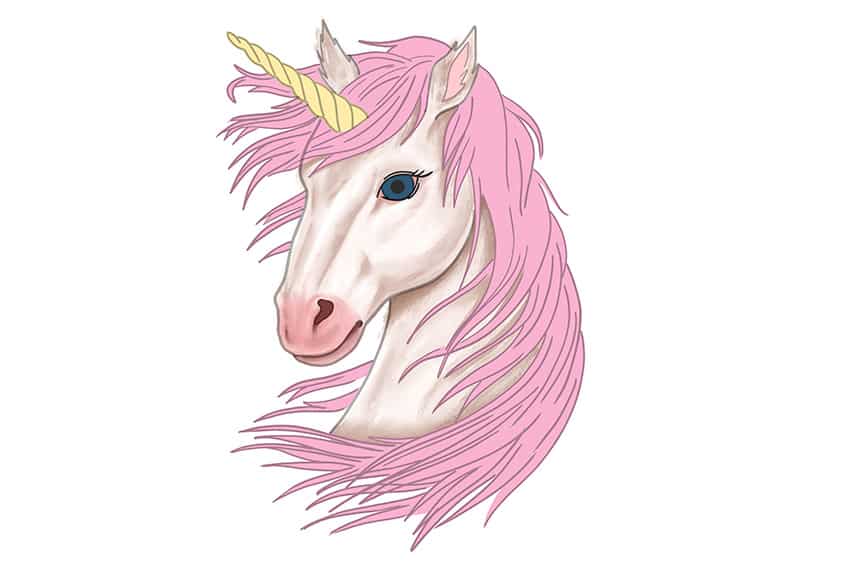 Unicorn Drawing 11