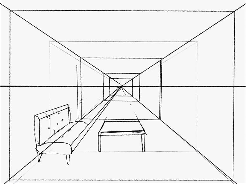 one point perspective 11