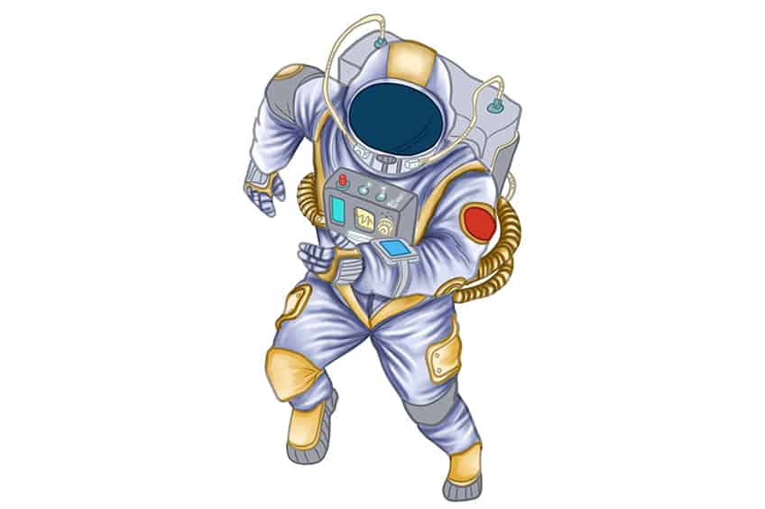 Astronaut Drawing 15