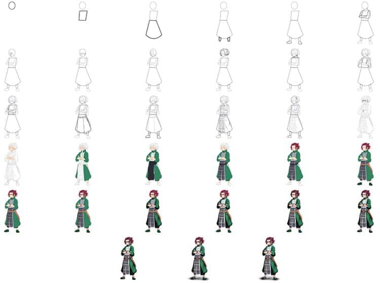 How to Draw a Demon Slayer - An Easy Step-by-Step Guide