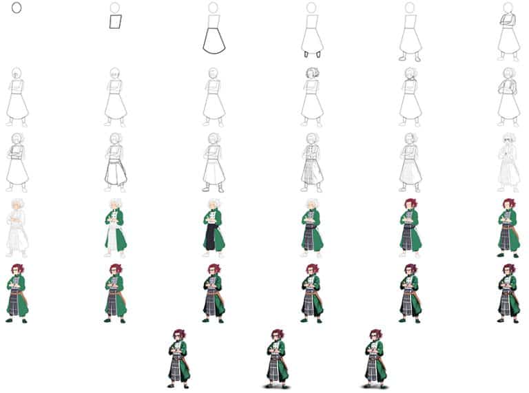 How to Draw a Demon Slayer - An Easy Step-by-Step Guide