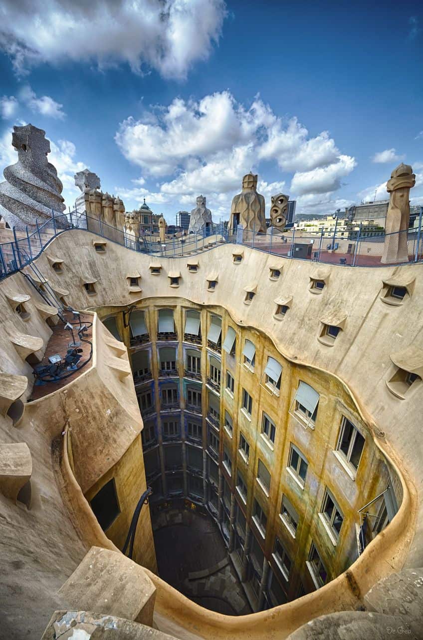 Gaudi Architecture in Barcelona