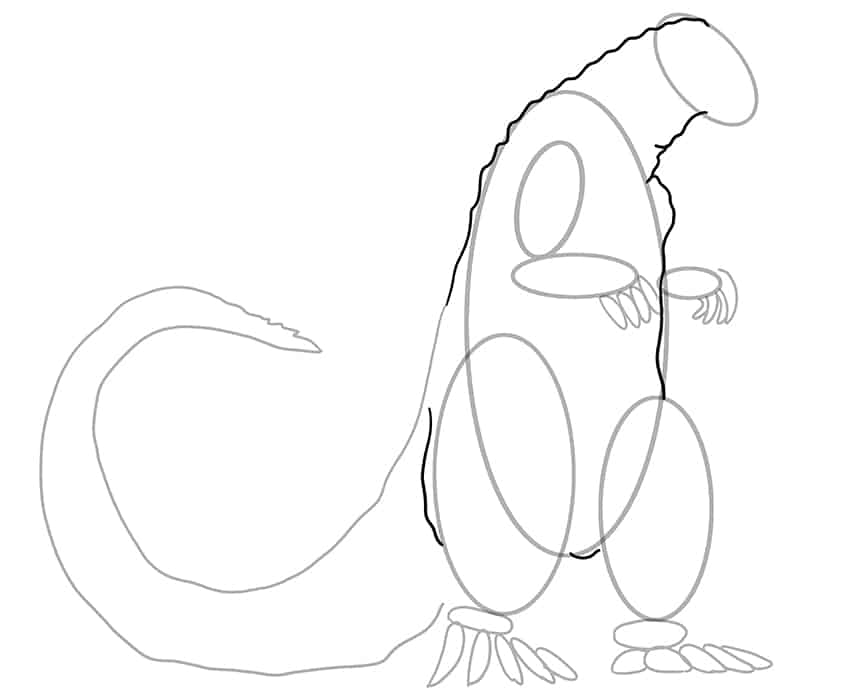 Godzilla Drawing 08