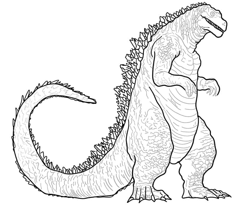Godzilla Drawing 20