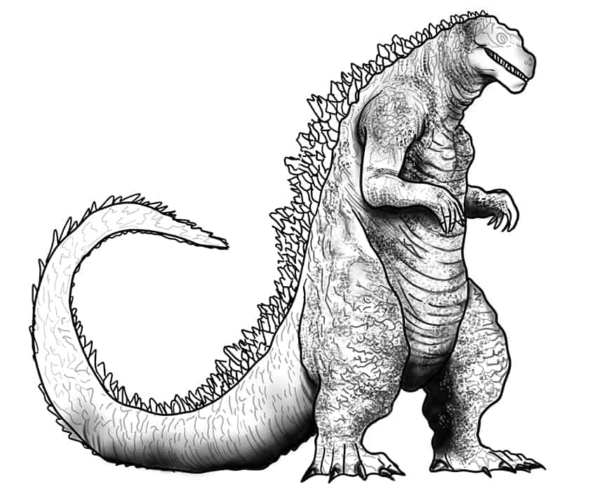Godzilla Drawing 24