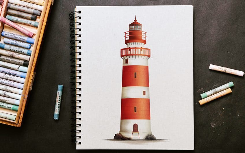 How to Draw a Lighthouse