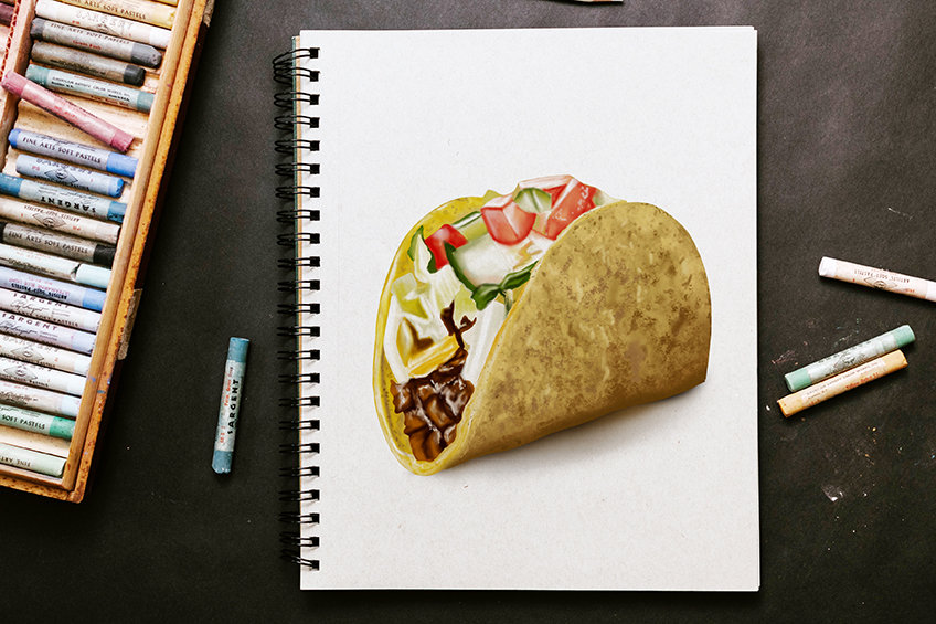 How to Draw a Taco Create a Delicious Taco Sketch!