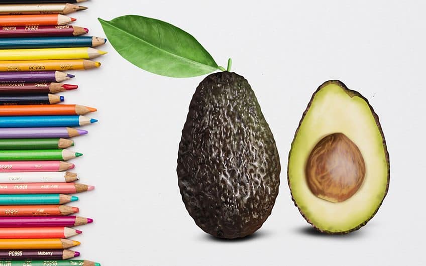 How to Draw an Avocado