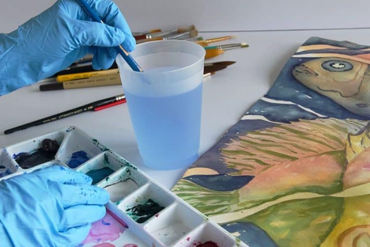 Is Acrylic Paint Washable Tips On How To Wash Off Acrylic Paint Is Acrylic Paint Washable 750x500