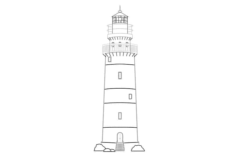 Lighthouse Drawing 03