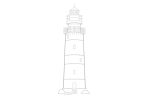 How to Draw a Lighthouse - An Easy Lighthouse Drawing