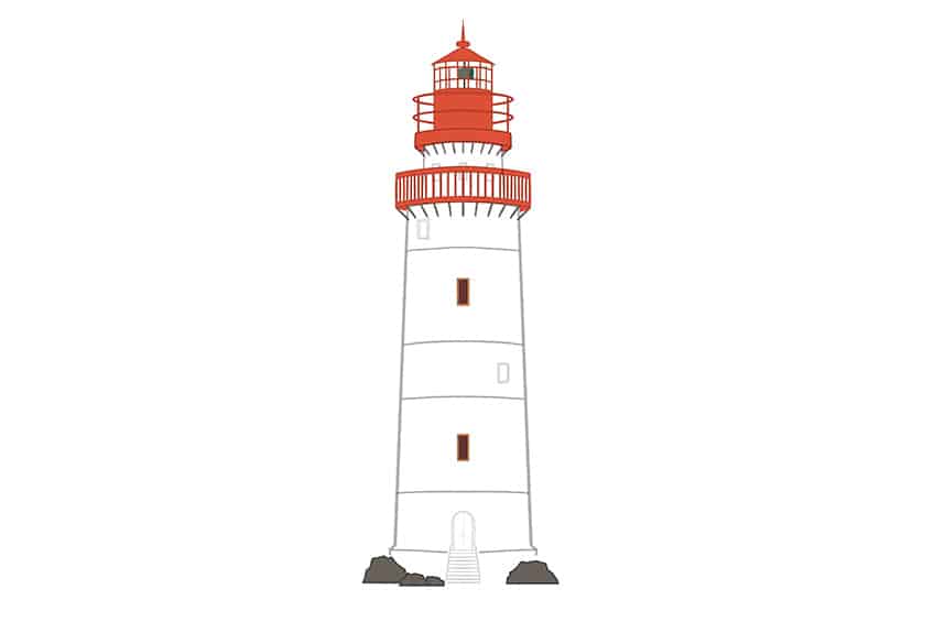 Lighthouse Drawing 05