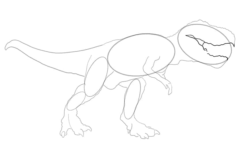 T-Rex Drawing 07