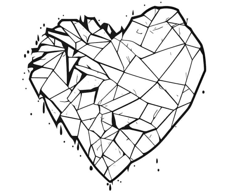 Heart Coloring Pages 24 Unique Heart Coloring Sheets