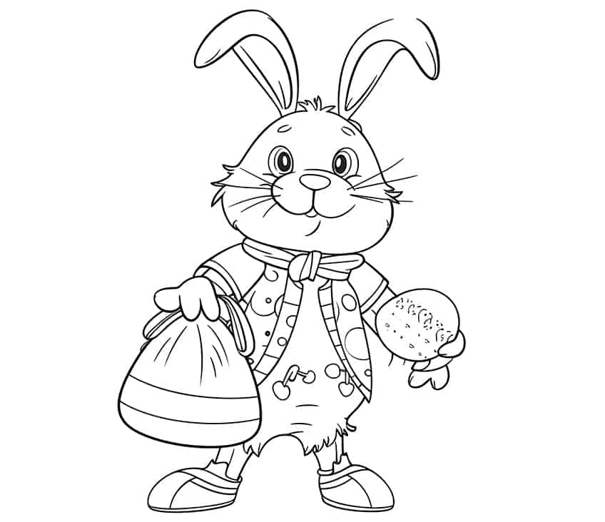 easter coloring page 05