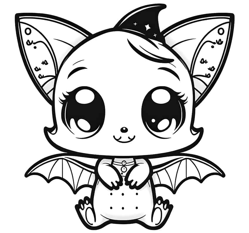 Kawaii Coloring Pages - The cutest Free Kawaii Coloring Sheets