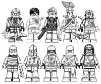 Ninjago Coloring Pages - 18 New and Free Ninjago Printables