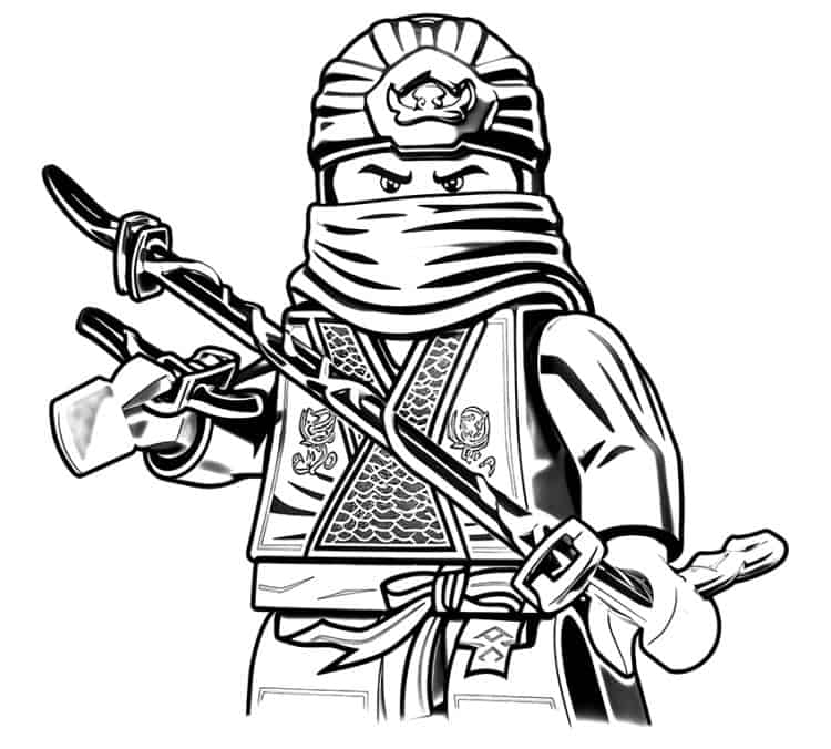 Ninjago Coloring Pages - 18 New and Free Ninjago Printables