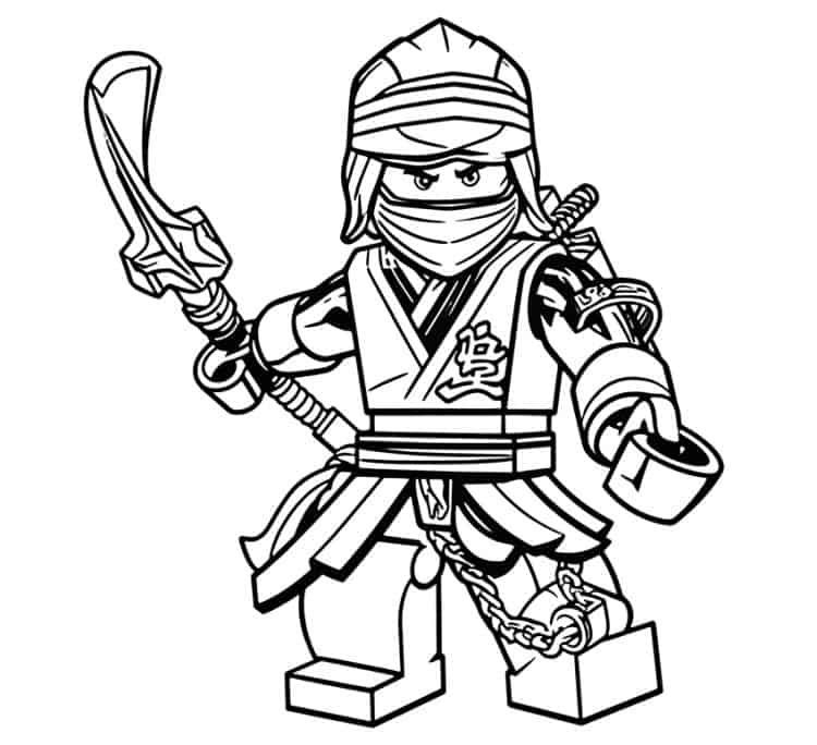 Ninjago Coloring Pages - 40 New and Free Ninjago Printables