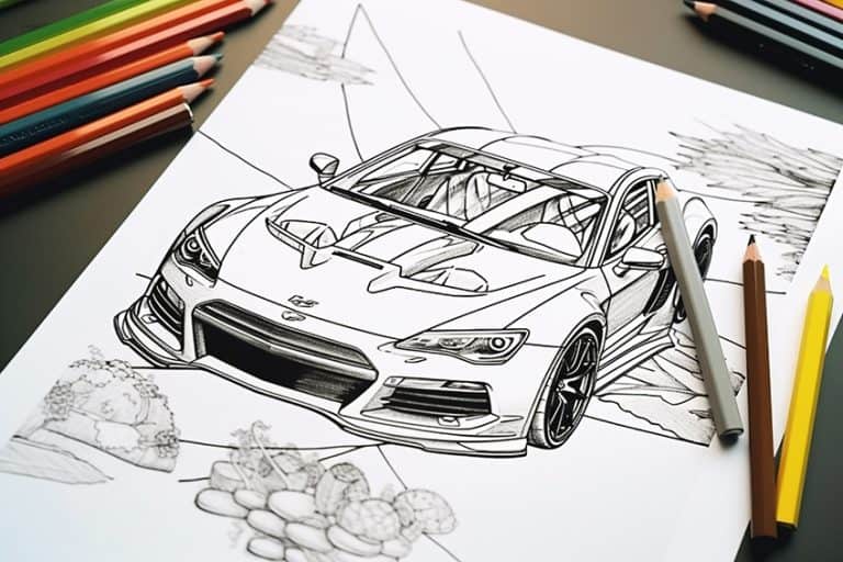 Race Car Coloring Pages – 15 New Race Car Coloring Sheets