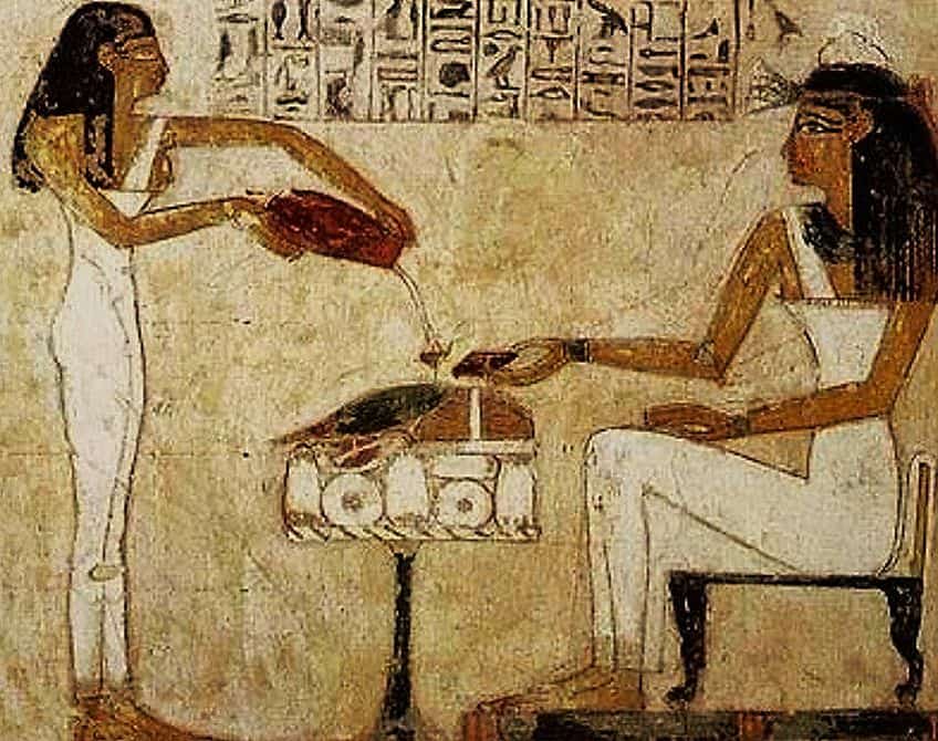 Ancient Egyptian Mural