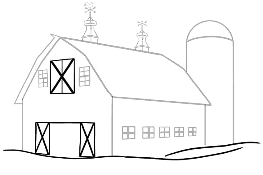Barn Drawing 05