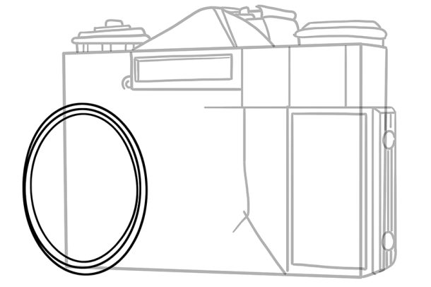 How to Draw a Camera - An Easy Step-by-Step Drawing Tutorial