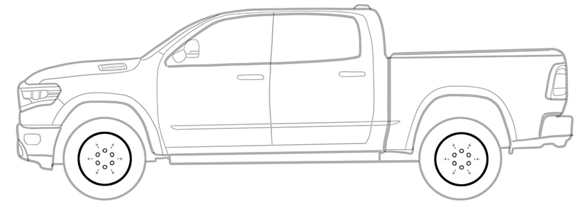 Easy Truck Drawing 07
