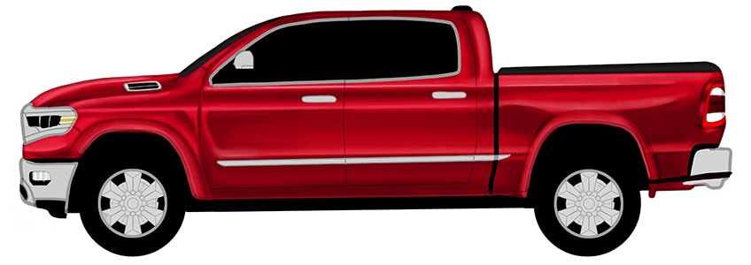 Easy Truck Drawing 15