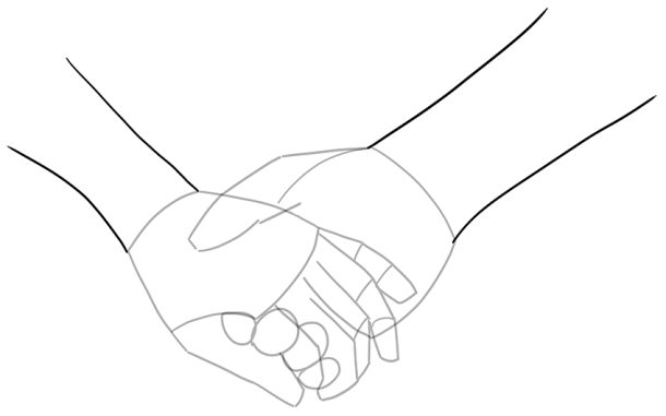 How to Draw Holding Hands - An Easy Step-by-Step Guide