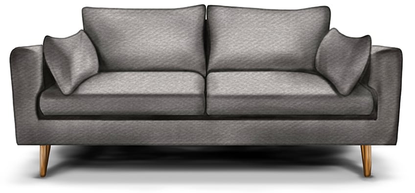 How to Draw a Sofa 12