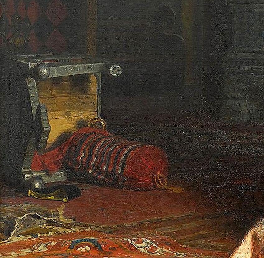 Ivan the Terrible Painting Texture