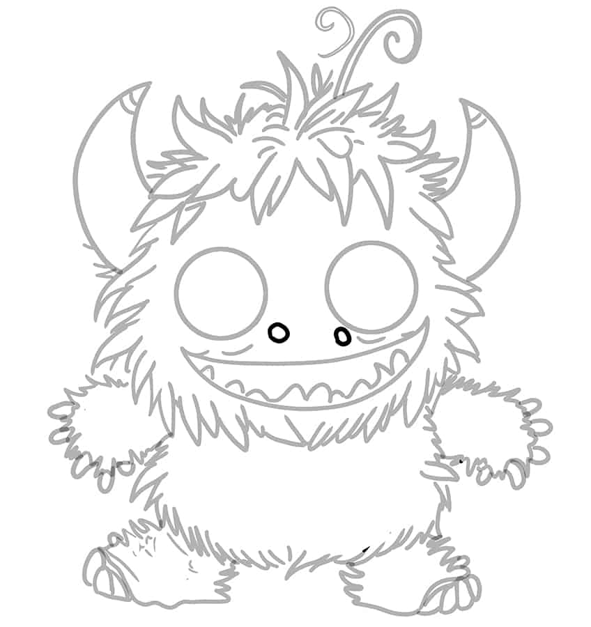 Monster Drawing 11