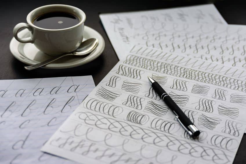 Practice Calligraphy Styles